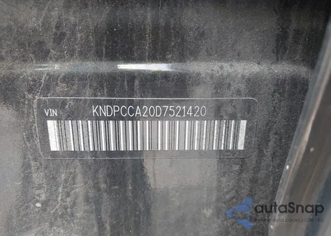 2013 Kia Sportage Ex from USA, damaged, VIN KNDPCCA20D7521420